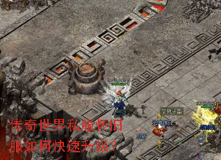 传奇世界私服怀旧服如何快速升级? 传奇世界私服怀旧服如何快速升级?