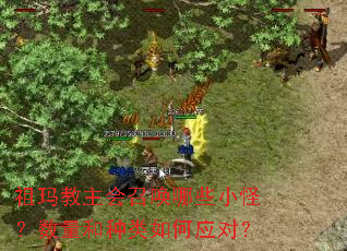 祖玛教主会召唤哪些小怪?数量和种类如何应对? 祖玛教主会召唤哪些小怪?数量和种类如何应对?