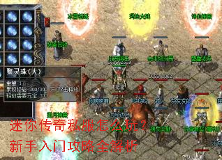 迷你传奇私服怎么玩?新手入门攻略全解析 迷你传奇私服怎么玩?新手入门攻略全解析