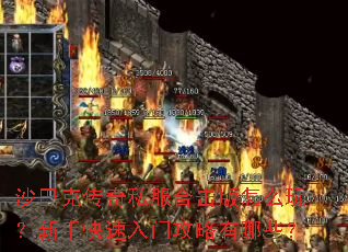 沙巴克传奇私服合击版怎么玩?新手快速入门攻略有哪些? 沙巴克传奇私服合击版怎么玩?新手快速入门攻略有哪些?