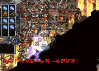 传奇行会发展需要哪些关键资源? 传奇行会发展需要哪些关键资源?