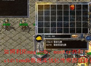 如何利用magicdb、monterdb和stditemdb数据库优化传奇游戏体验? 如何利用magicdb、monterdb和stditemdb数据库优化传奇游戏体验?