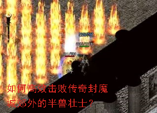 如何高效击败传奇封魔城郊外的半兽壮士? 如何高效击败传奇封魔城郊外的半兽壮士?