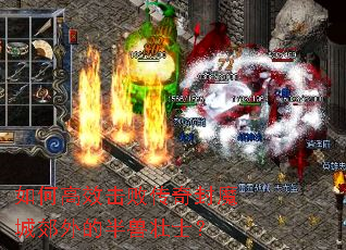 如何高效击败传奇封魔城郊外的半兽壮士? 如何高效击败传奇封魔城郊外的半兽壮士?