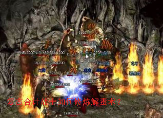 复古合计战士如何修炼解毒术? 复古合计战士如何修炼解毒术?