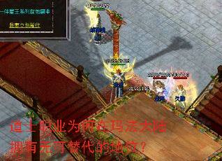 道士职业为何在玛法大陆拥有无可替代的地位? 道士职业为何在玛法大陆拥有无可替代的地位?