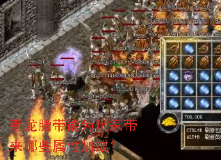 ����������Ϊ��Ҵ�����Щ���Լӳɣ�