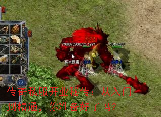 传奇私服开业秘传:从入门到精通,你准备好了吗? 传奇私服开业秘传:从入门到精通,你准备好了吗?