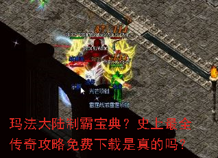 玛法大陆制霸宝典?史上最全传奇攻略免费下载是真的吗? 玛法大陆制霸宝典?史上最全传奇攻略免费下载是真的吗?