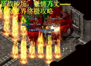 征战沙场，豪情万丈——传奇世界终极攻略