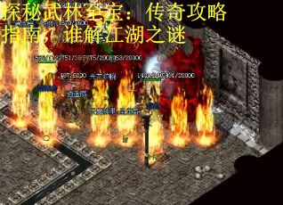 探秘武林至宝：传奇攻略指南，谁解江湖之谜
