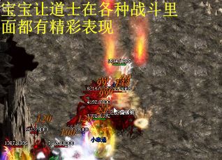 宝宝让道士在各种战斗里面都有精彩表现
