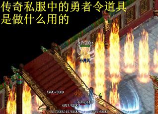 传奇私服中的勇者令道具是做什么用的