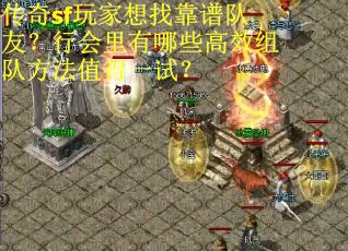 传奇sf玩家想找靠谱队友？行会里有哪些高效组队方法值得一试？