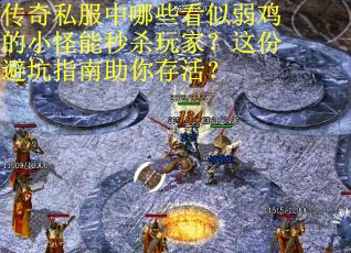 传奇私服中哪些看似弱鸡的小怪能秒杀玩家？这份避坑指南助你存活？