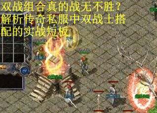 双战组合真的战无不胜？解析传奇私服中双战士搭配的实战短板
