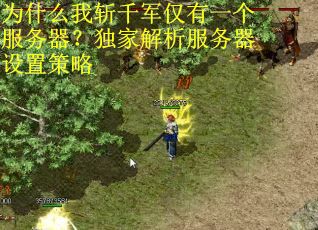 为什么我斩千军仅有一个服务器？独家解析服务器设置策略
