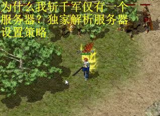 为什么我斩千军仅有一个服务器？独家解析服务器设置策略