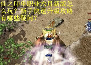 仙之印单职业六月新版怎么玩？新手快速升级攻略有哪些疑问？