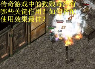 传奇游戏中的致残毒药有哪些关键作用？如何搭配使用效果最佳？