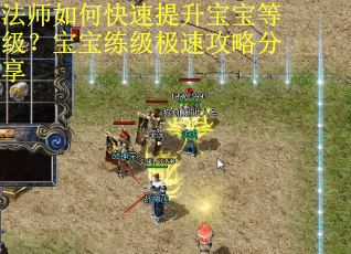 法师如何快速提升宝宝等级？宝宝练级极速攻略分享
